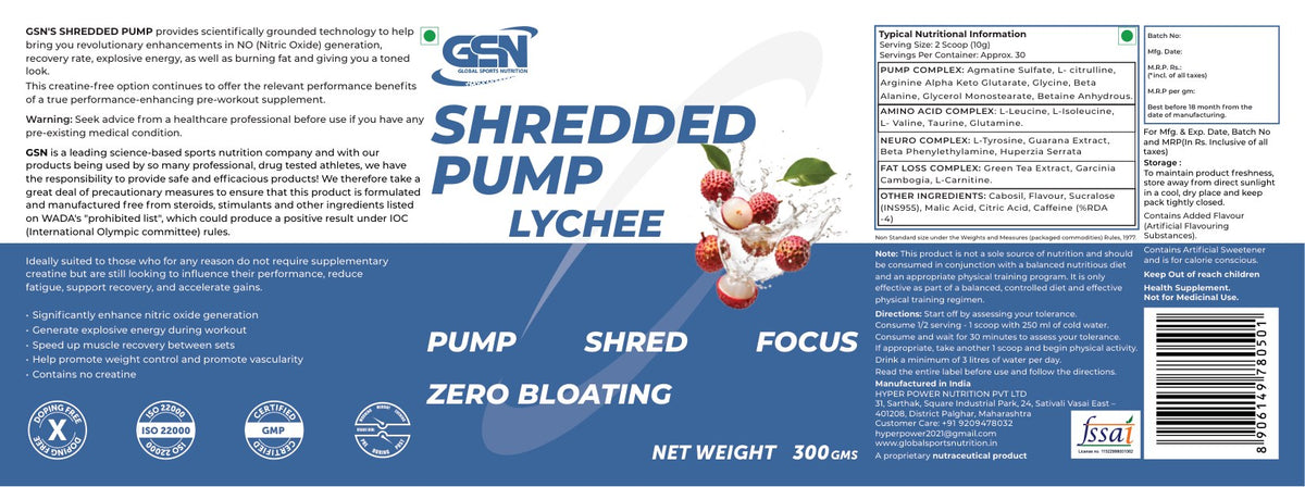 Nutritional information