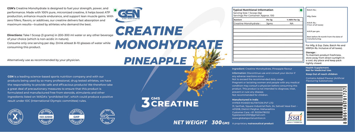 Nutritional information