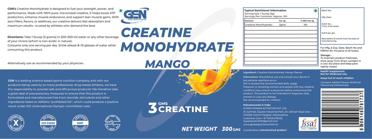 Nutritional information
