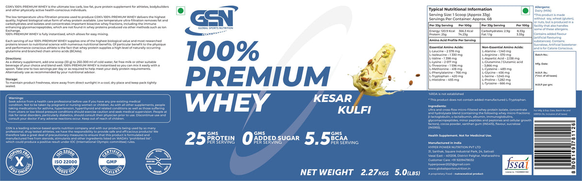 Nutritional information