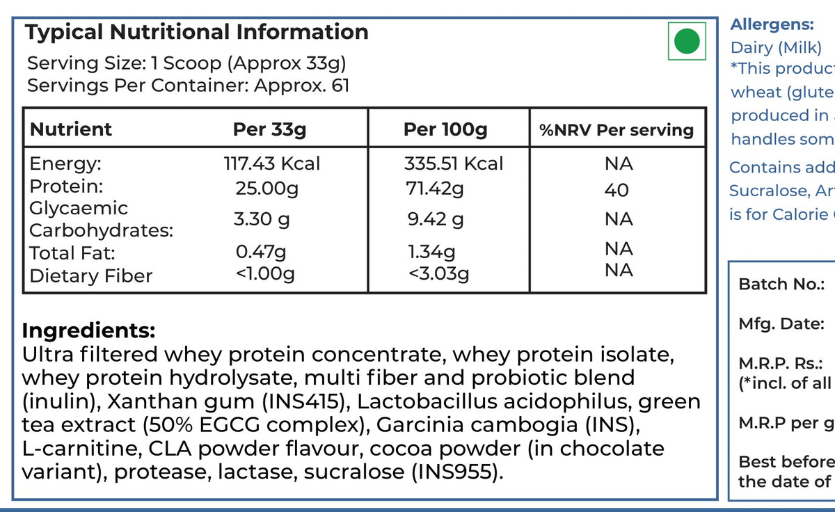 ISO LEAN - CHOCOLATE – Global Sports Nutrition | GSN